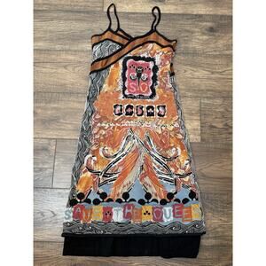 SAVE THE QUEEN Colorful Dress